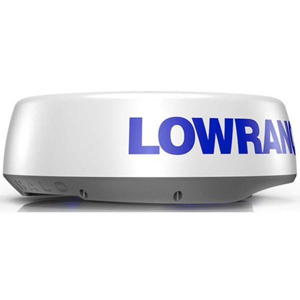 Lowrance Halo 24 Radar (5m Cable, RJ45 Adapter Cable, Waterproof Boot) - PROTEUS MARINE STORE