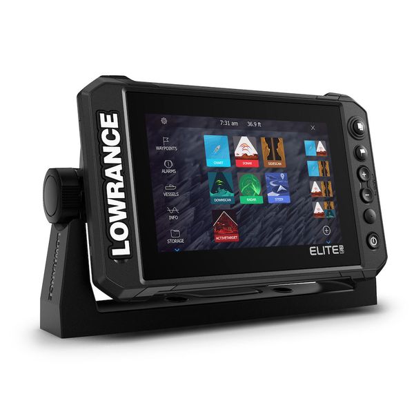 Lowrance Elite FS 7 Fishfinder with Active Imaging 3-in-1 Transducer (ROW) - PROTEUS MARINE STORE