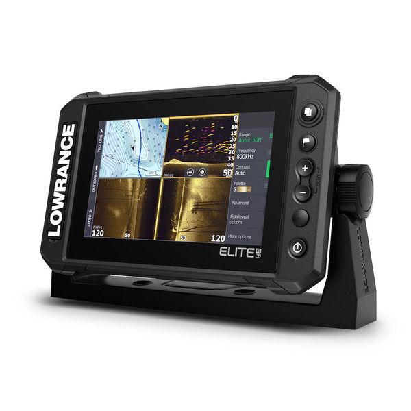 Lowrance Elite FS 7 Fishfinder with Active Imaging 3-in-1 Transducer (ROW) - PROTEUS MARINE STORE