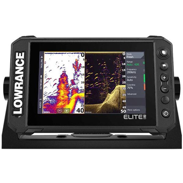 Lowrance Elite FS 7 Fishfinder with No Transducer (ROW) - PROTEUS MARINE STORE