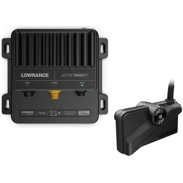 Lowrance Active Target 2 with Module, Transducer & Mounts - PROTEUS MARINE STORE