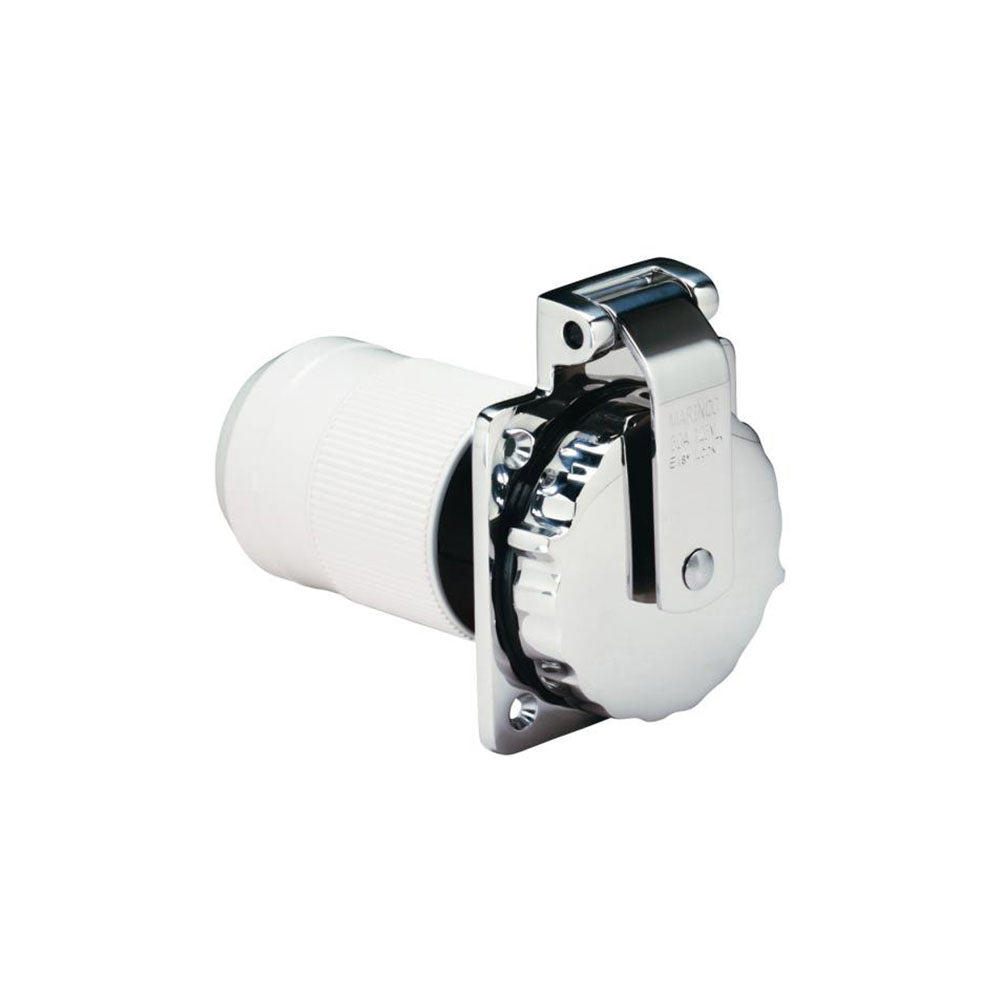 Marinco 32 Amp/230V S/S Inlet - PROTEUS MARINE STORE