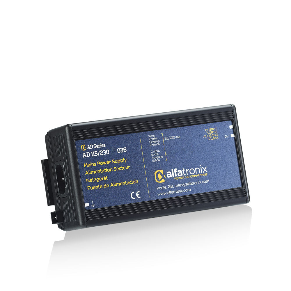 Alfatronix 115 / 230V AD Series Power Supply - 24v / 36W (1.5A) - PROTEUS MARINE STORE