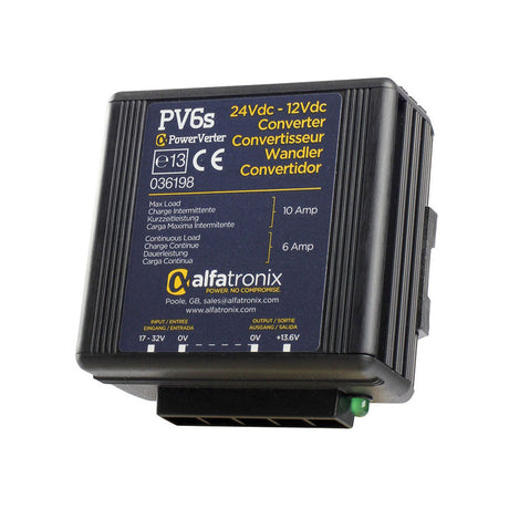 Alfatronix Powerverter 24-12V Non Isolated Voltage Converter - 6A - PROTEUS MARINE STORE