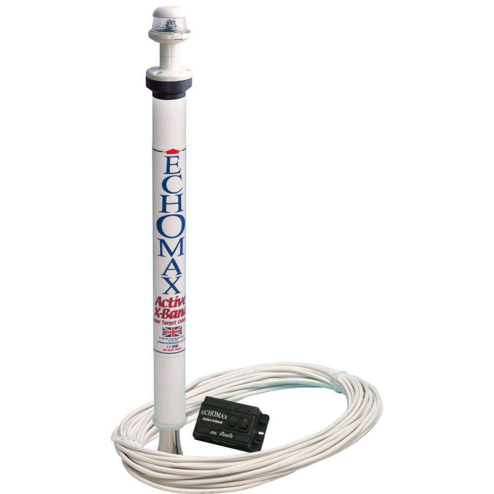 Echomax Active-X Radar Target Enhancer with All Round White LED light - PROTEUS MARINE STORE