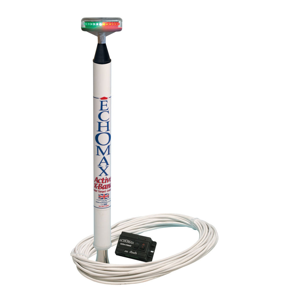 Echomax Active-X Radar Target Enhancer with Tri Colour LED light - PROTEUS MARINE STORE
