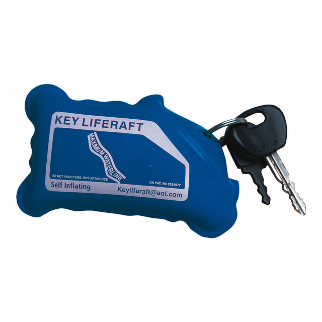 Aquamate Floating Key Liferaft Blue - PROTEUS MARINE STORE