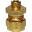 AG Brass Male Stud Coupling 1/2" x 1/4" BSP - PROTEUS MARINE STORE