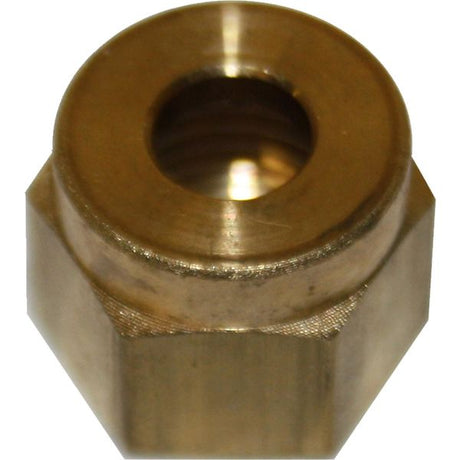 AG Brass Coupling Nut 3/16" Tube 1/8" BSP - PROTEUS MARINE STORE