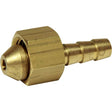 Wade Brass Hose Tail Connector 1/4" BSP Nut to 1/4" Spigot - PROTEUS MARINE STORE