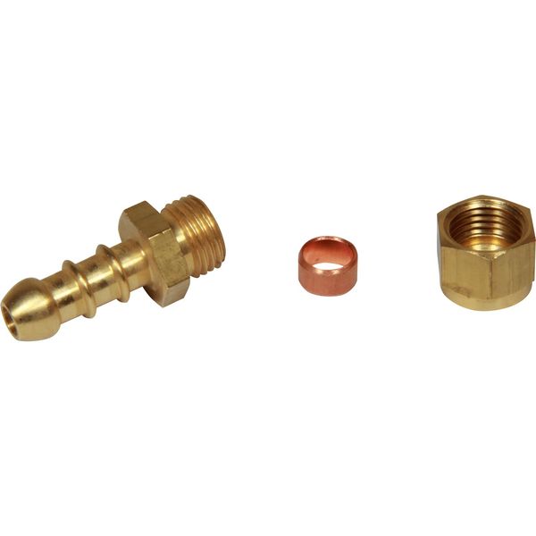 AG Coupling 5/16" Tube OD - 3/8" Hose - PROTEUS MARINE STORE
