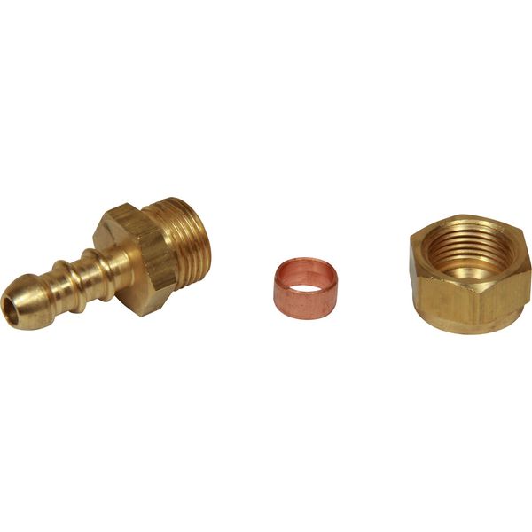 AG Coupling 3/8" Tube OD - 3/8" Hose - PROTEUS MARINE STORE