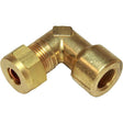 AG Brass Female Stud Elbow Coupling 3/8" x 1/4" BSP - PROTEUS MARINE STORE