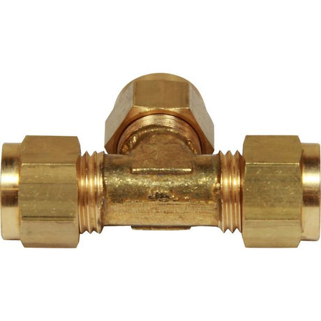 AG Brass Tee Coupling 5/16" x 5/16" x 5/16" - PROTEUS MARINE STORE