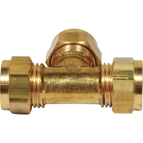 AG Brass Tee Coupling 1/2" x 1/2" x 1/2" - PROTEUS MARINE STORE