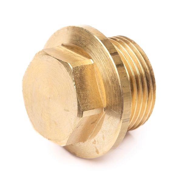 AG Brass Plug 3/4" BSP Parallel - PROTEUS MARINE STORE