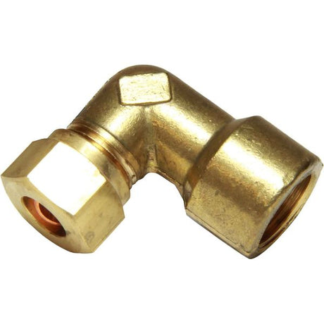 AG Female Stud Elbow Coupling 10mm x 3/8" BSP - PROTEUS MARINE STORE