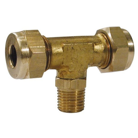 AG Tee Coupling 1/4" x 1/4" x 1/4" BSP Taper - PROTEUS MARINE STORE