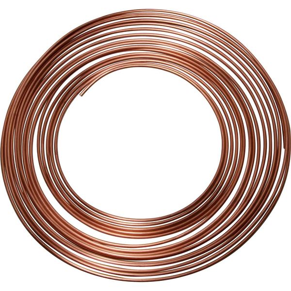 AG Copper Tubing 22G 1/8" OD 10m Coil - PROTEUS MARINE STORE