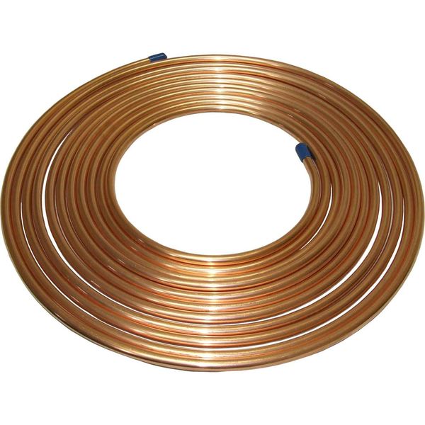 AG Copper Tubing 10mm OD x 10m Coil - PROTEUS MARINE STORE