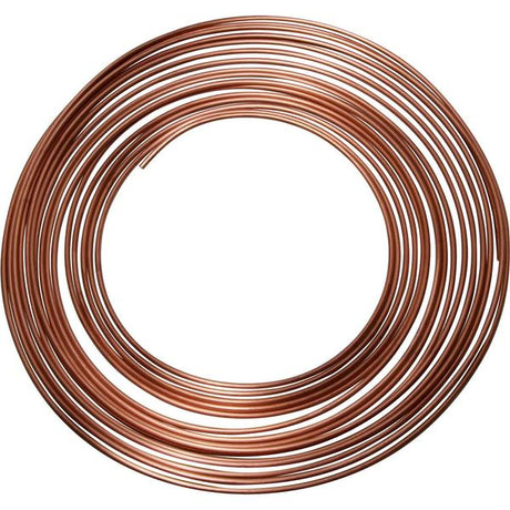 AG Copper Tubing 4mm OD x 10m Coil - PROTEUS MARINE STORE