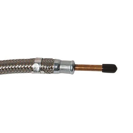 AG Braided Gas Hose BS3212/2 3/8" x 18" - PROTEUS MARINE STORE