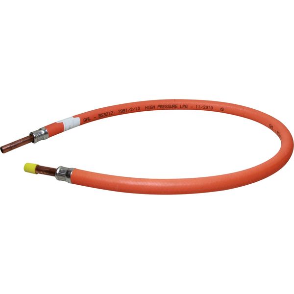 AG Orange Gas Hose BS3212/2 3/8" x 30" - PROTEUS MARINE STORE