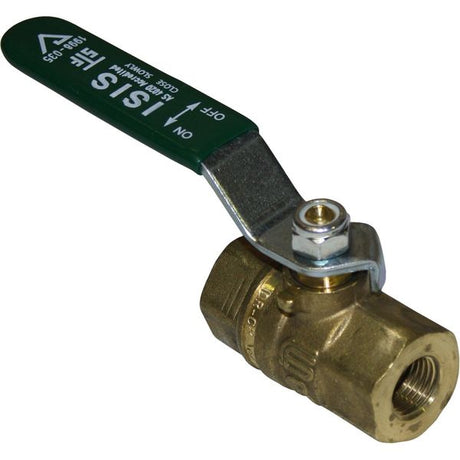 AG DZR Brass Ball Valve 3/8" BSP - PROTEUS MARINE STORE