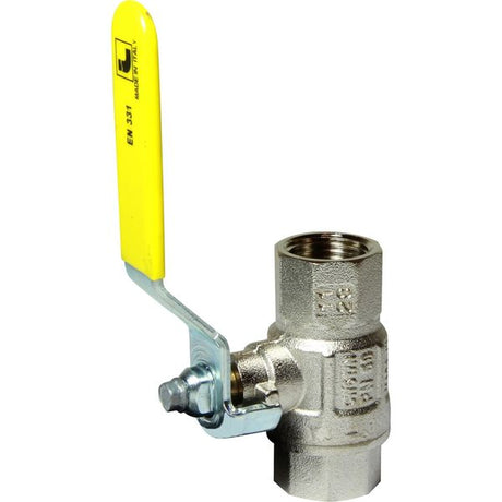 AG Lever Ball Valve with 1/2" BSP Female Ports - PROTEUS MARINE STORE