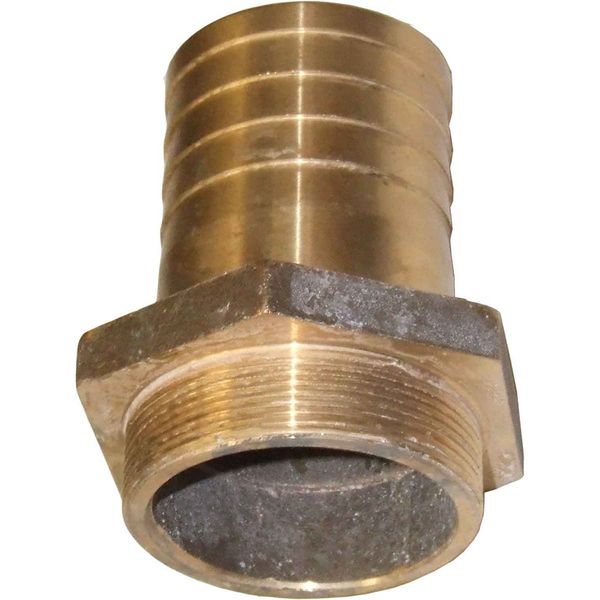 AG Connector Bronze 2-1/2" BSP - 2-1/2" Hose - PROTEUS MARINE STORE