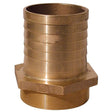 AG Connector Bronze 1-1/2" BSP - 1-1/2" Hose - PROTEUS MARINE STORE