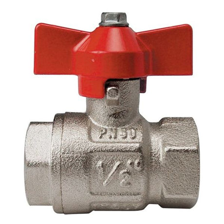 AG Tee Ball Valve PN40 3/4" BSP Female Ports - PROTEUS MARINE STORE