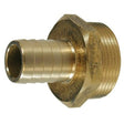 AG DZR Hose Connector Short 1" BSP Taper Male - 1-1/4" Hose - PROTEUS MARINE STORE