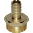 AG DZR Hose Connector 1-1/4" BSP Taper - 3/4" Hose - PROTEUS MARINE STORE