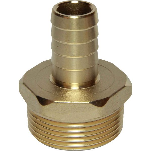AG DZR Hose Connector 1-1/4" BSP Taper - 3/4" Hose - PROTEUS MARINE STORE