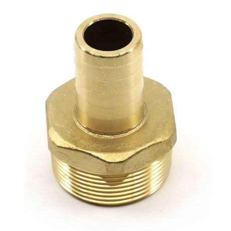AG DZR Hose Connector 1-1/2" BSP Taper Male - 1" Hose - PROTEUS MARINE STORE
