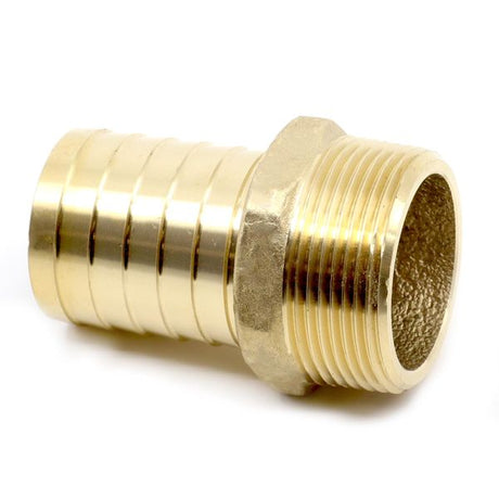 AG DZR Hose Connector 1-1/2" BSP Taper Male - 1-1/2" Hose - PROTEUS MARINE STORE
