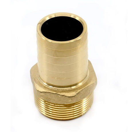 AG DZR Hose Connector 1-1/2" BSP Taper Male - 1-1/2" Hose - PROTEUS MARINE STORE