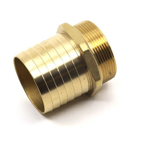 AG DZR Hose Connector 2" BSP Taper Male - 60mm Hose - PROTEUS MARINE STORE
