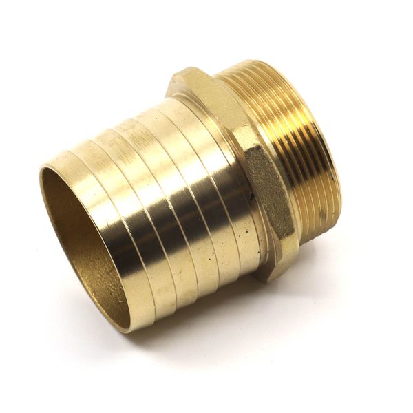 AG DZR Hose Connector 2" BSP Taper Male - 60mm Hose - PROTEUS MARINE STORE