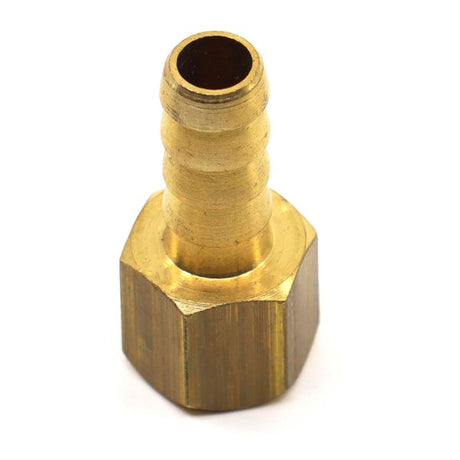 AG Brass Hose Connector 1/8" BSP Female - 5/16" Hose - PROTEUS MARINE STORE