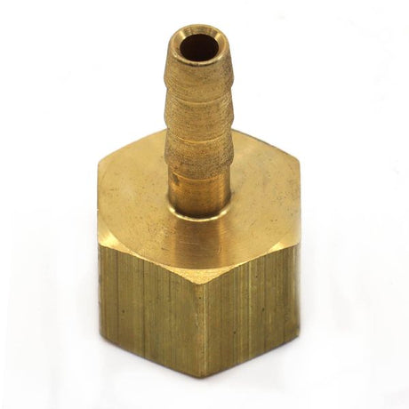 AG Brass Hose Connector 3/8" BSP Female - 1/4" Hose - PROTEUS MARINE STORE