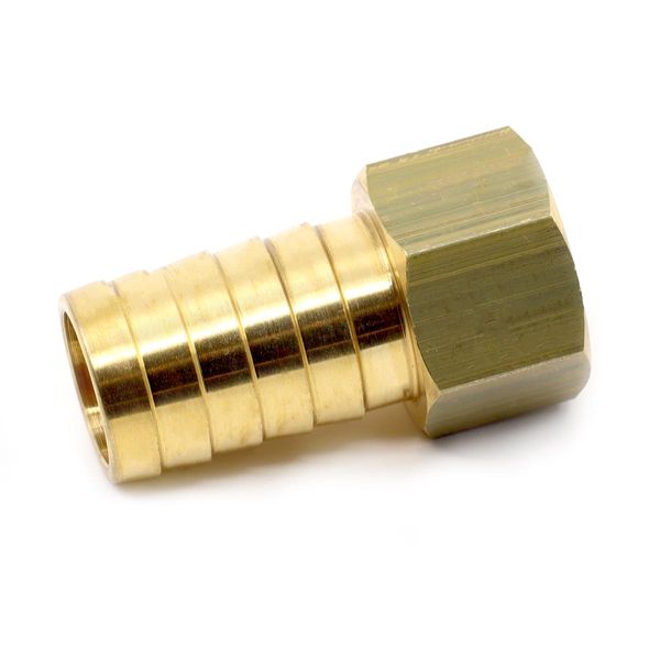 AG Brass Hose Connector 1/2" BSP Female - 3/4" Hose - PROTEUS MARINE STORE