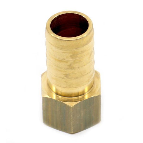 AG Brass Hose Connector 1/2" BSP Female - 3/4" Hose - PROTEUS MARINE STORE