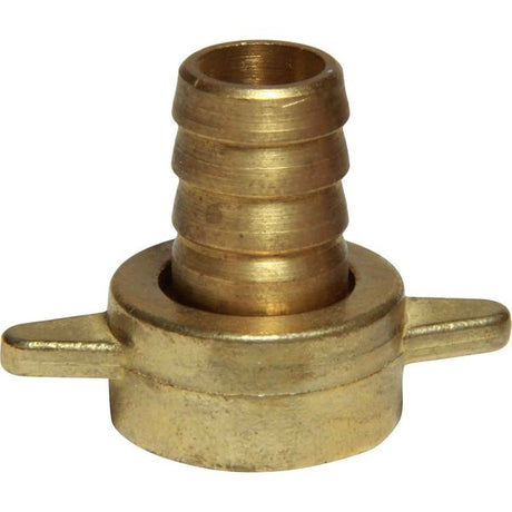 AG Brass Lug Union Hose Connector 1/2" BSP Female - 1/2" Hose - PROTEUS MARINE STORE