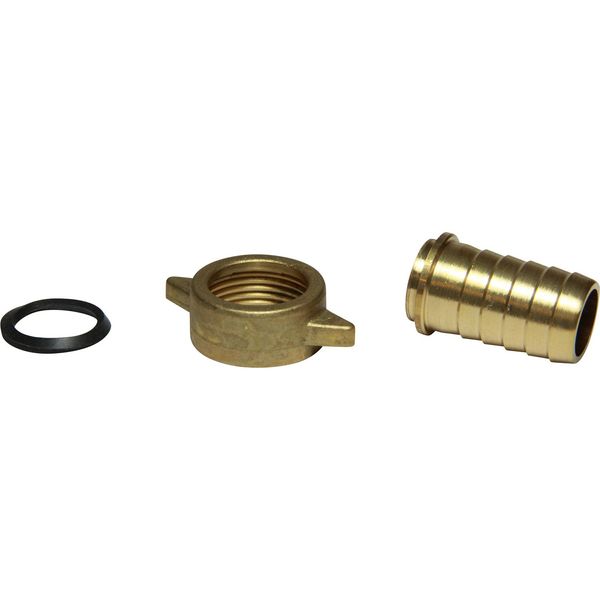 AG Brass Lug Union Hose Connector 3/4" BSP Female - 3/4" Hose - PROTEUS MARINE STORE
