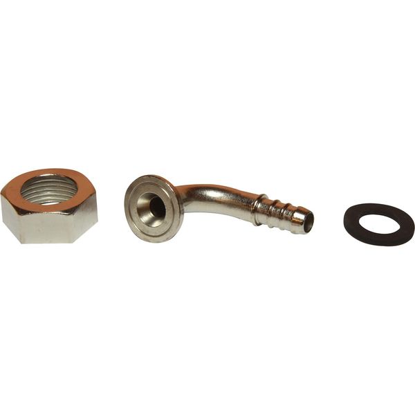 AG Brass 90 Degree Cap & Hose Tail 3/4" BSP Female - 3/8" Hose - PROTEUS MARINE STORE