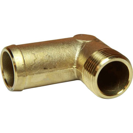 AG DZR 90 Degree Connector 3/4" BSP Male - 1" Hose - PROTEUS MARINE STORE