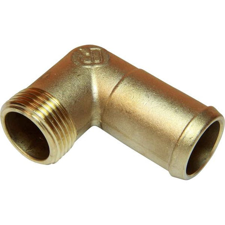AG DZR 90 Degree Connector 1" BSP Male - 1-1/4" Hose - PROTEUS MARINE STORE