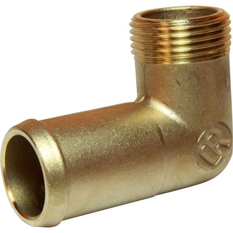 AG DZR 90 Degree Connector 1" BSP Male - 1-1/4" Hose - PROTEUS MARINE STORE